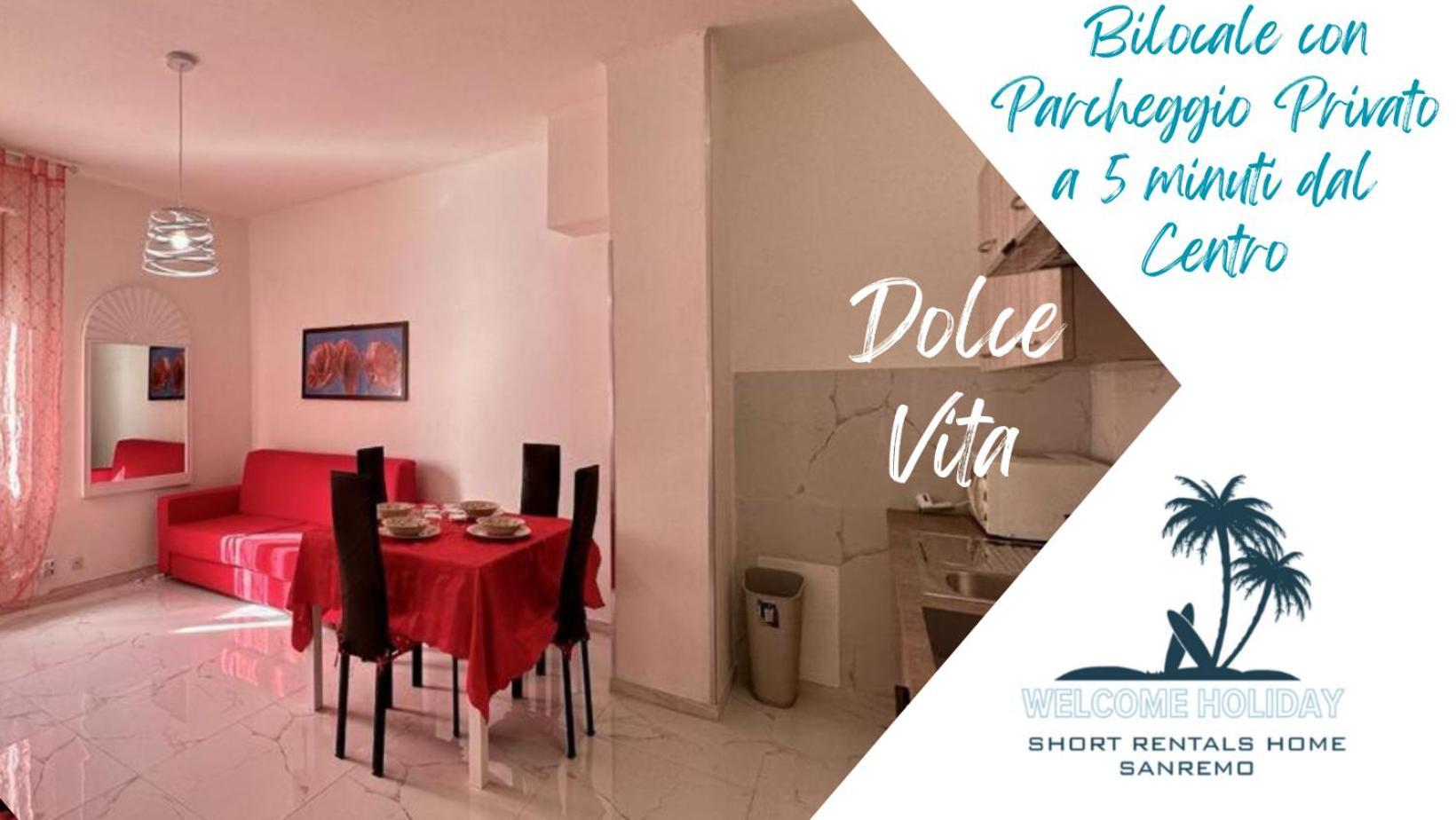Wh - Dolce Vita - Bilocale - 5 Minuti Dal Centro - Parcheggio Gratuito - Wifi Sanremo Exterior foto
